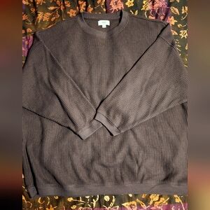 AE Aerie Waffle Thermal Sweatshirt (EUC)